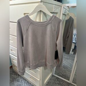 90 Degree by Reflex women's sweatshirt crewneck ribbed athletic running layer✨